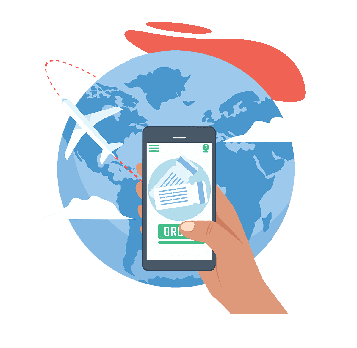 Booking Illustration